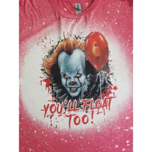 Pennywise IT Scary Clown Softstyle T-Shirt 2XL Horror Show Fans - Picture 12 of 12